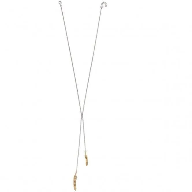 Collier Éléments Blé Argenté N4299 Bijoux Beginnings