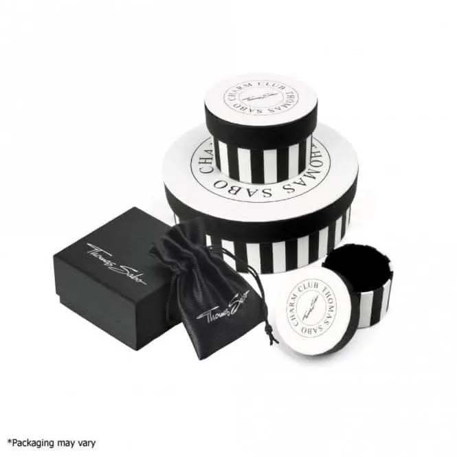 Collier Essentials en argent sterling avec lettre M en zircone KE2252-051-14-L45V Thomas Sabo