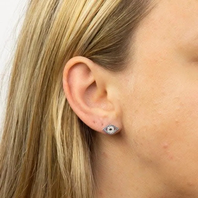 Boucles d'oreilles à clous Œil Maléfique E6007 Bijoux Beginnings