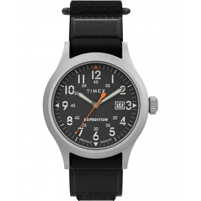 Montre Expedition Scout à bracelet en tissu noir TW4B29600
