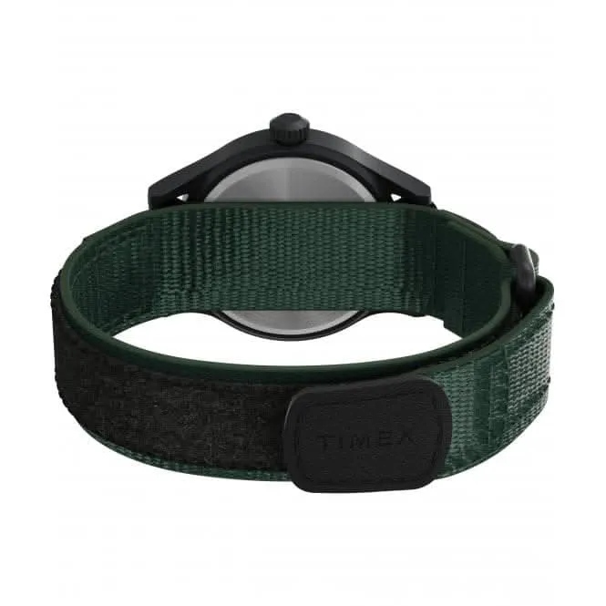 Montre Expedition Scout à bracelet en tissu vert TW4B29700