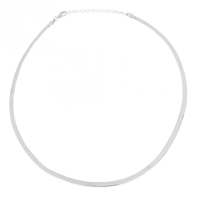 Collier Débuts Bijoux N4536 en Chevron Plat 40 6cm