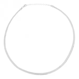Collier Débuts Bijoux N4536 en Chevron Plat 40 6cm