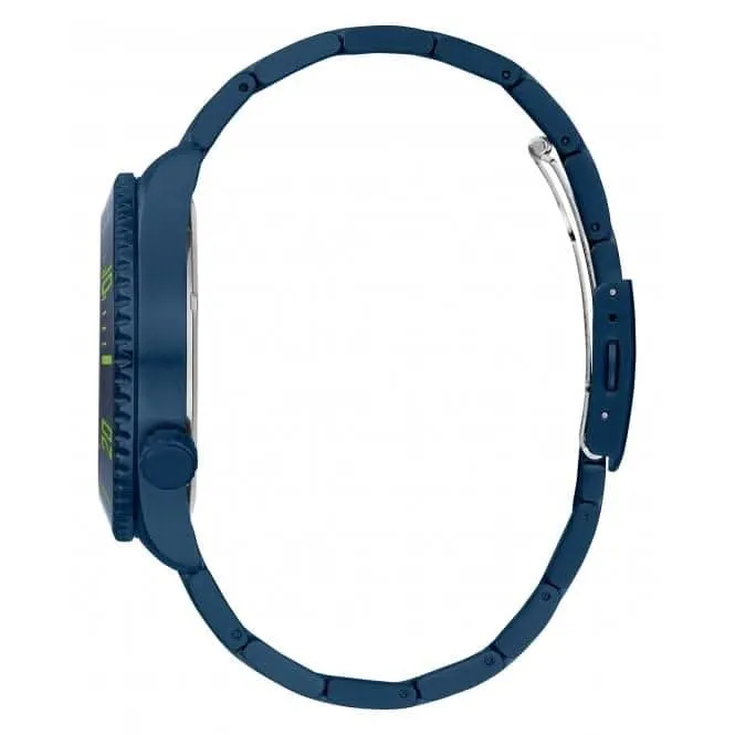 Montre Gents Axle en Acier Inoxydable Navy GW0488G4