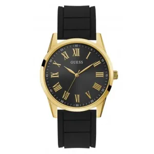 Montre en silicone Charter pour homme avec cadran doré GW0362G3