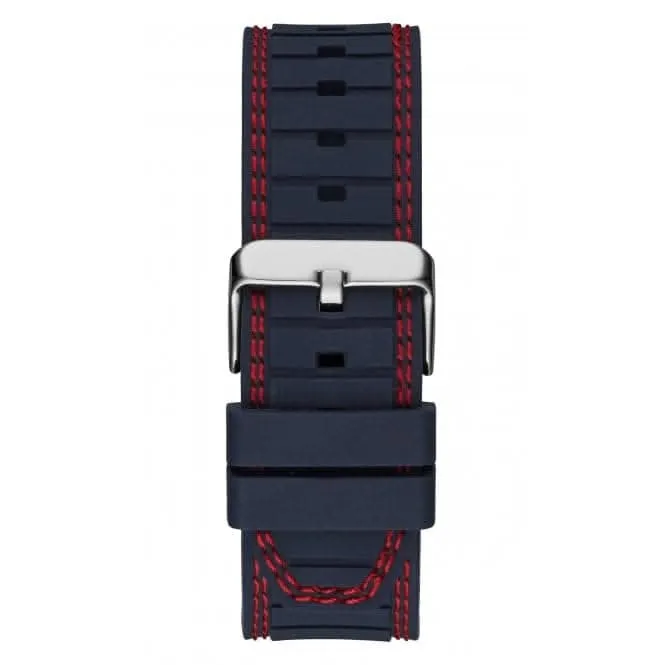 Montre en silicone argentée pour homme Circuit GW0487G1