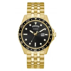 Montre Gents Comet en acier inoxydable avec finition or GW0220G4
