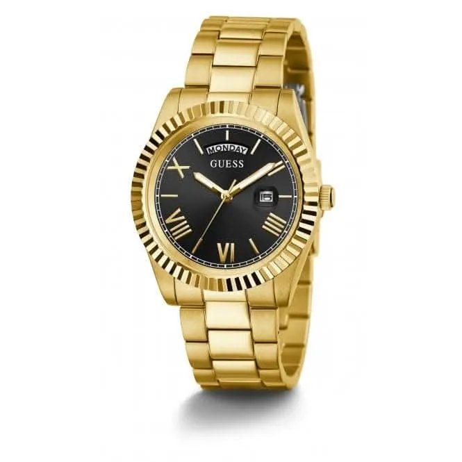 Montre Connoisseur pour Hommes en Acier Inoxydable avec Finition Or GW0265G3