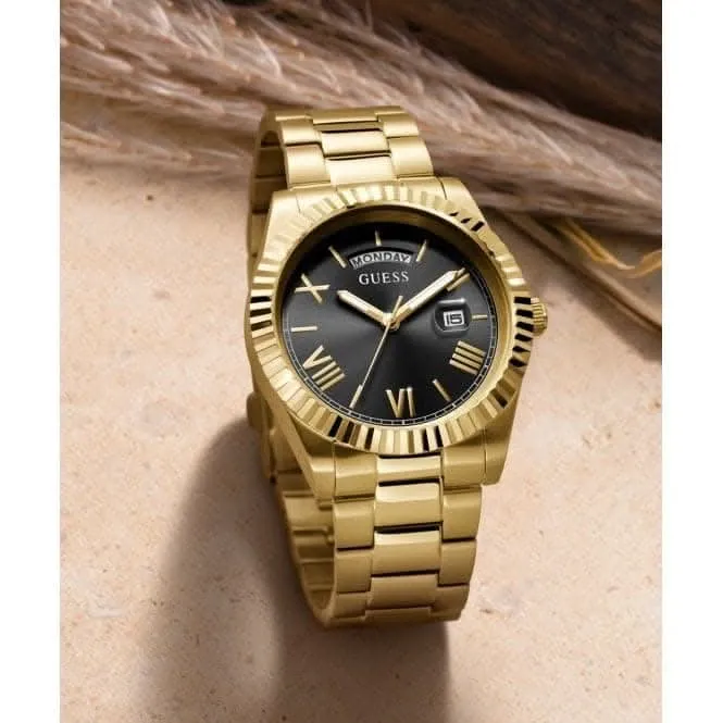 Montre Connoisseur pour Hommes en Acier Inoxydable avec Finition Or GW0265G3