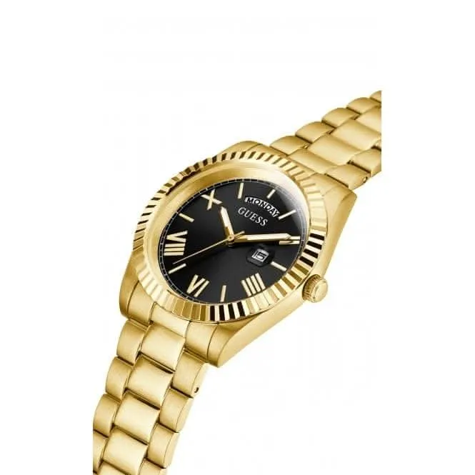 Montre Connoisseur pour Hommes en Acier Inoxydable avec Finition Or GW0265G3