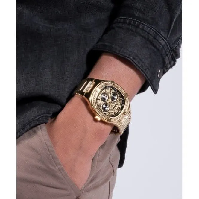 Montre Homme Duke en Acier Inoxydable Doré GW0576G2