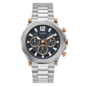 Montre Gents Edge en acier inoxydable argentée GW0539G1
