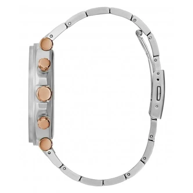 Montre Gents Edge en acier inoxydable argentée GW0539G1