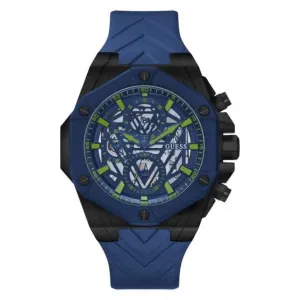 Montre pour Hommes en Acier Inoxydable Bleu GW0579G3