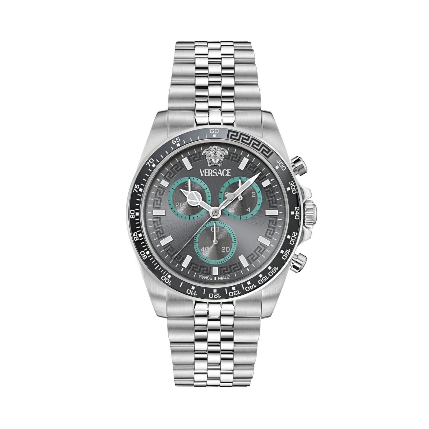 Montre Greca Chr Wave Gris pour Homme VE0H00325