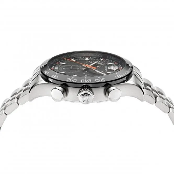 Montre Gents Hellenyium en Acier Inoxydable Noir VE2U00322