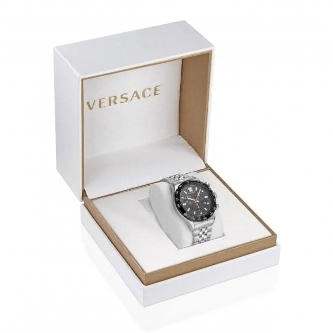 Montre Gents Hellenyium en Acier Inoxydable Noir VE2U00322