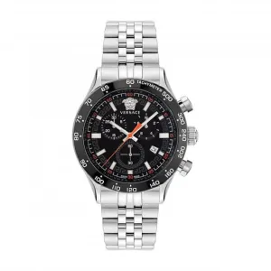 Montre Gents Hellenyium en Acier Inoxydable Noir VE2U00322