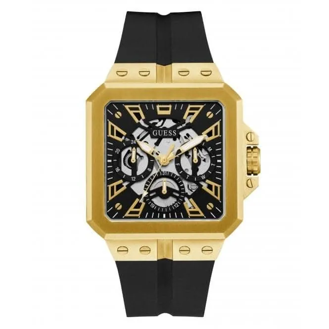Montre pour hommes Leo en or doré GW0637G2
