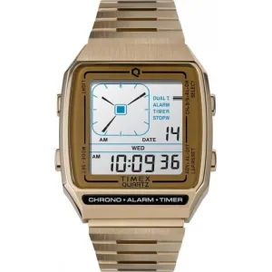 Montre Gents Q Réédition Numérique Or TW2U72500