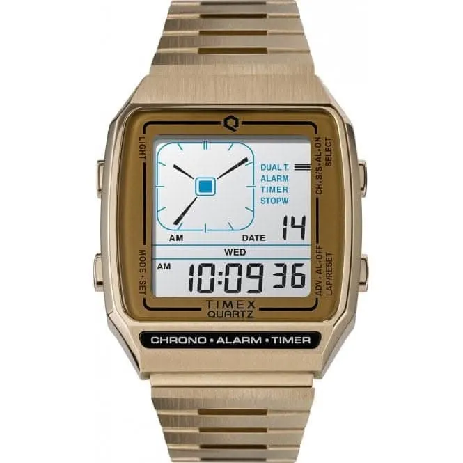 Montre Gents Q Réédition Numérique Or TW2U72500