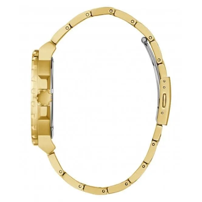 Montre Gents Track en acier inoxydable avec finition or GW0426G2
