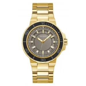 Montre Gents Track en acier inoxydable avec finition or GW0426G2