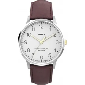 Montre classique pour hommes Waterbury en acier inoxydable TW2V28800