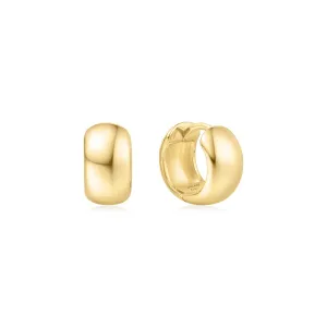 Boucles d'oreilles Huggie petites et dodues en or E064-04G Ania Haie Jewellery