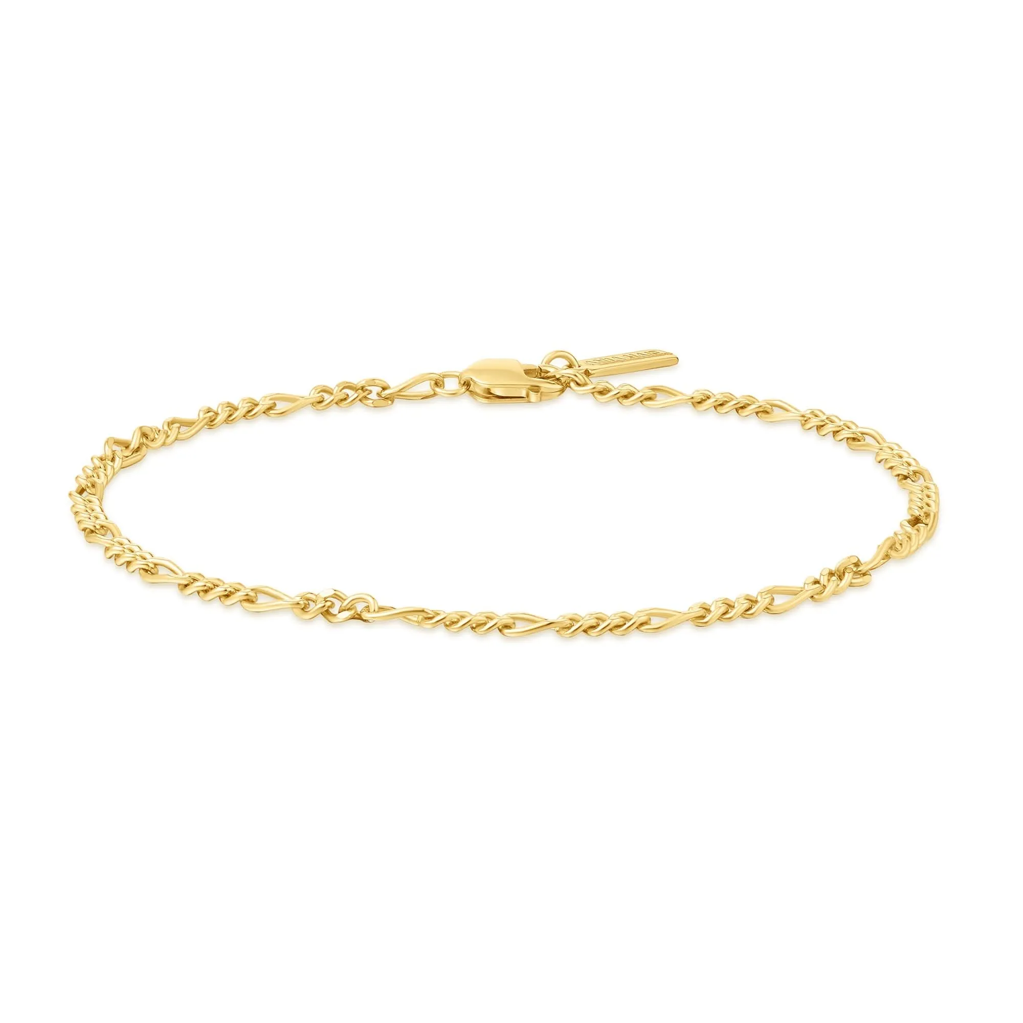 Bracelet en chaîne curb en or Filia B063-02G Ania Haie Jewellery