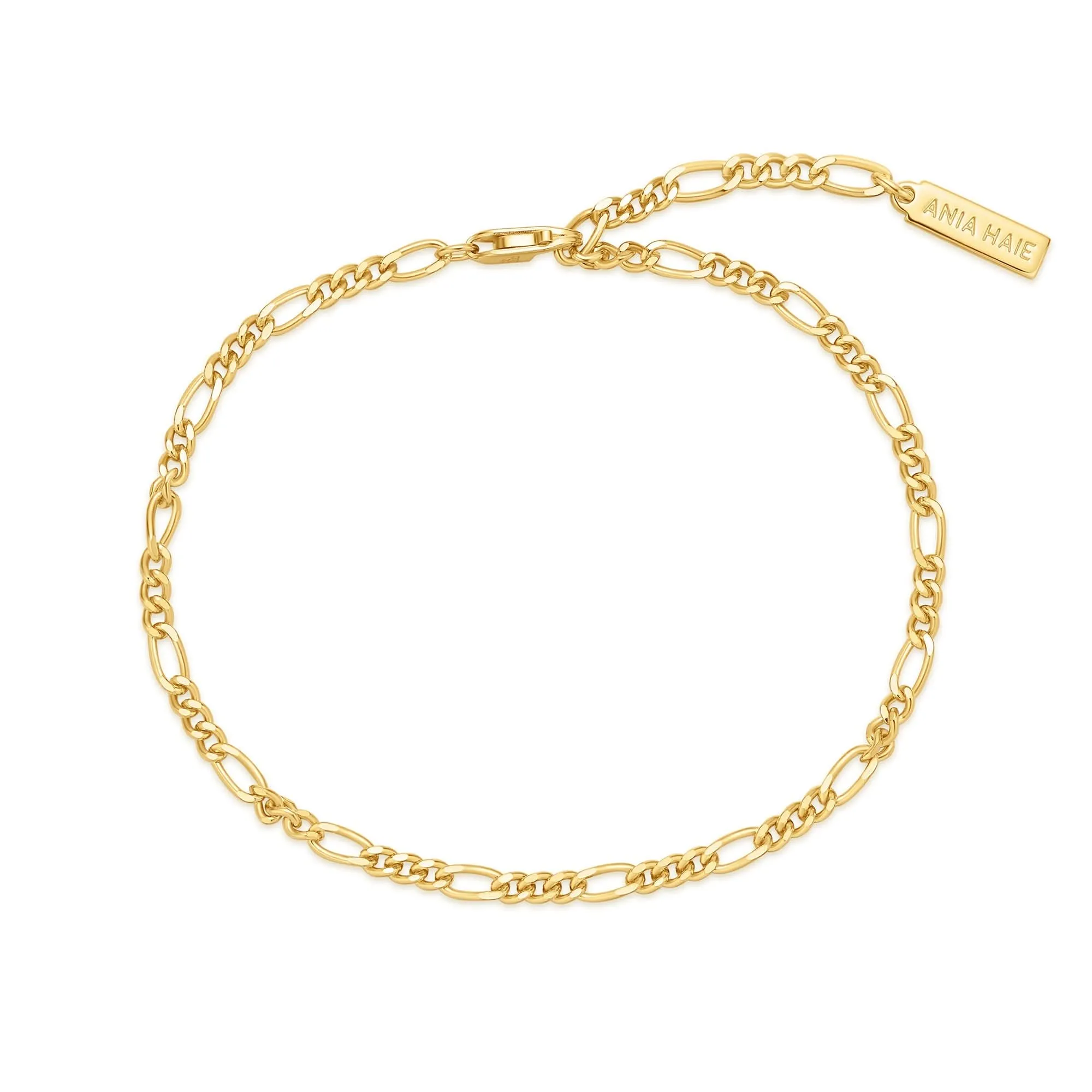 Bracelet en chaîne curb en or Filia B063-02G Ania Haie Jewellery