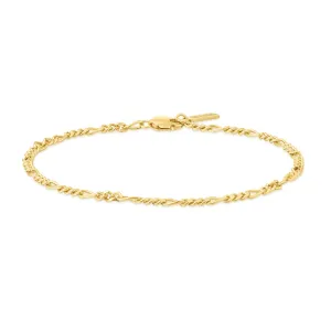 Bracelet en chaîne curb en or Filia B063-02G Ania Haie Jewellery
