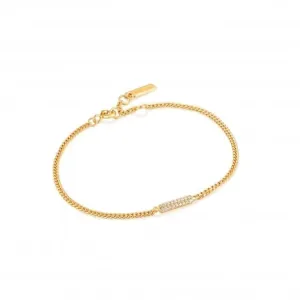 Bracelet Barre Éclat Or B037-02G Ania Haie Bijoux
