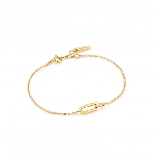 Bracelet Entrelacé Or Glamour B037-01G Ania Haie Jewellery