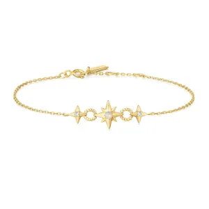 Bracelet Étoile Lié Or B063-05G Ania Haie Jewellery