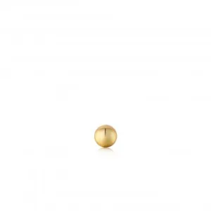 Boucle d'oreille Barbell Sphère Mini Or E035-01G Ania Haie Jewellery