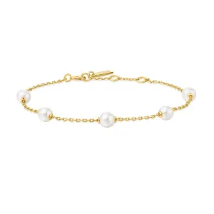 Bracelet Station Perle Dorée B065-01G Ania Haie Bijoux