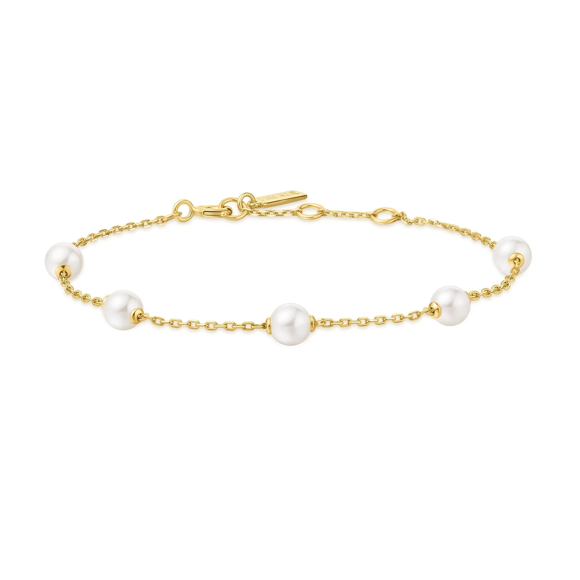 Bracelet Station Perle Dorée B065-01G Ania Haie Bijoux