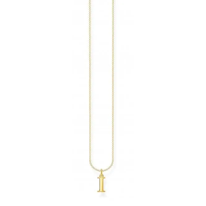 Collier Lettre I Doré KE2018-413-39-L45V Thomas Sabo
