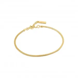 Bracelet Chaîne Serpent Or B038-02G Ania Haie Jewellery