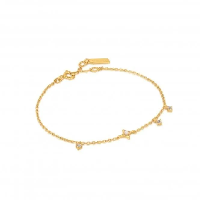 Bracelet Opale Gold Star Kyoto B034-01G Bijoux Ania Haie