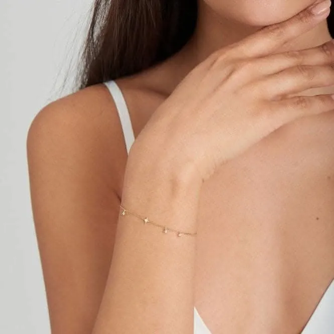 Bracelet Opale Gold Star Kyoto B034-01G Bijoux Ania Haie
