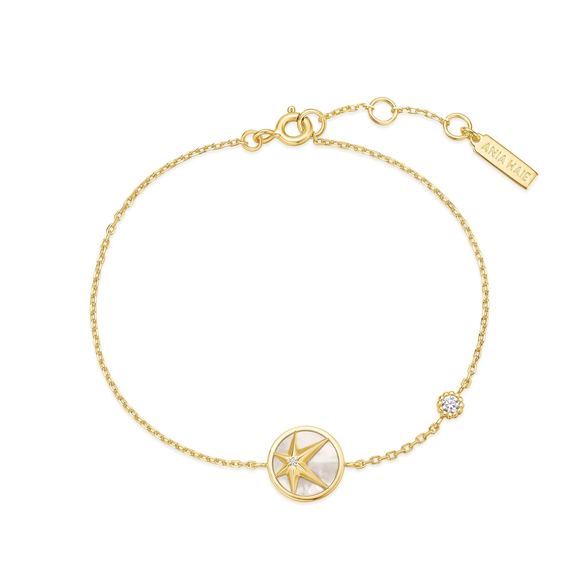 Bracelet en Nacre Étoile d'Or B065-02G Ania Haie Jewellery