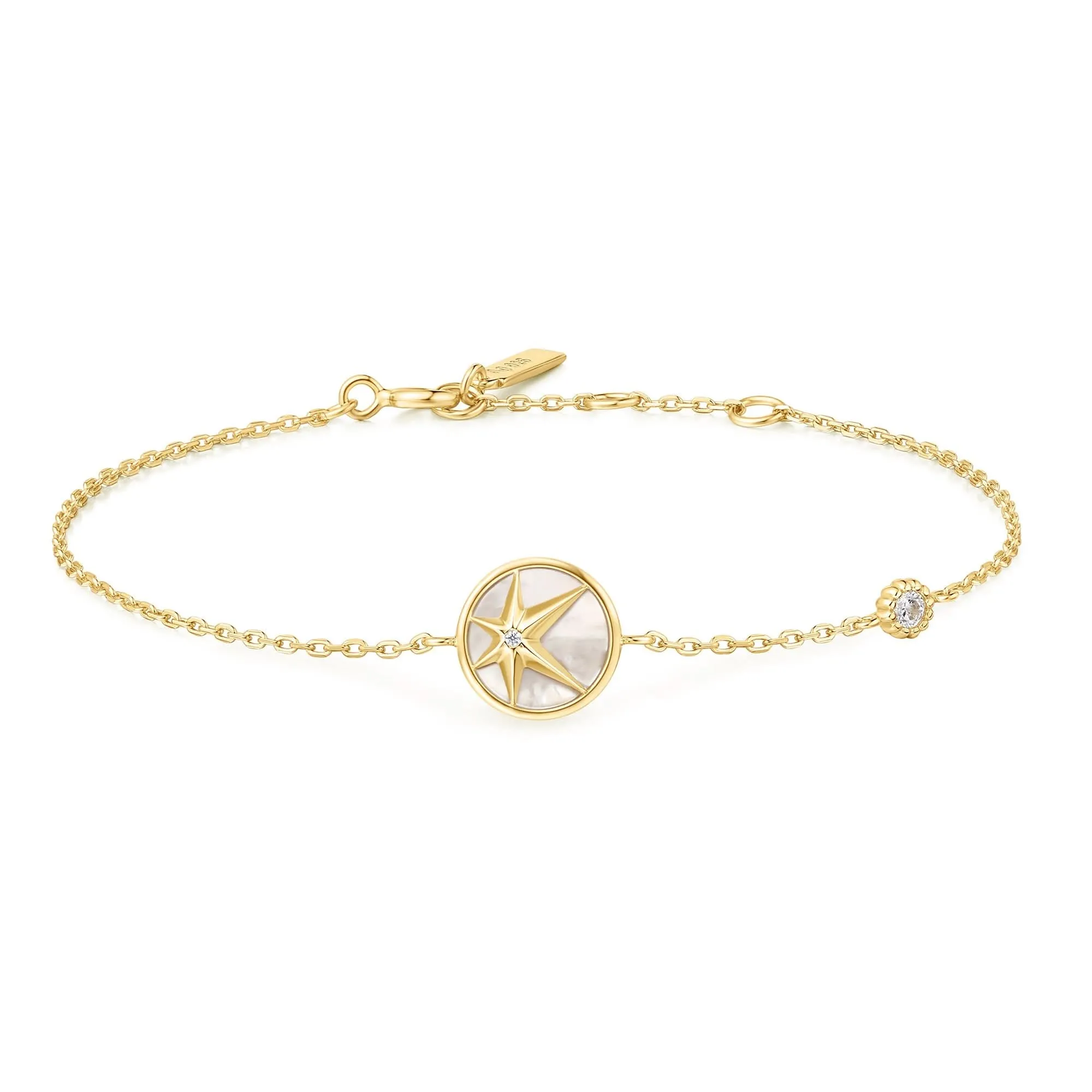 Bracelet en Nacre Étoile d'Or B065-02G Ania Haie Jewellery