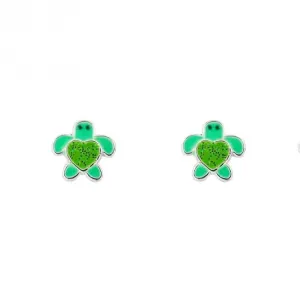 Boutons de manchette Green Turtle A2084 Débuts Bijoux