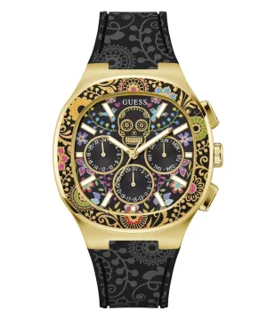 Montre Guess Gents Catrin en silicone doré GW0784G1