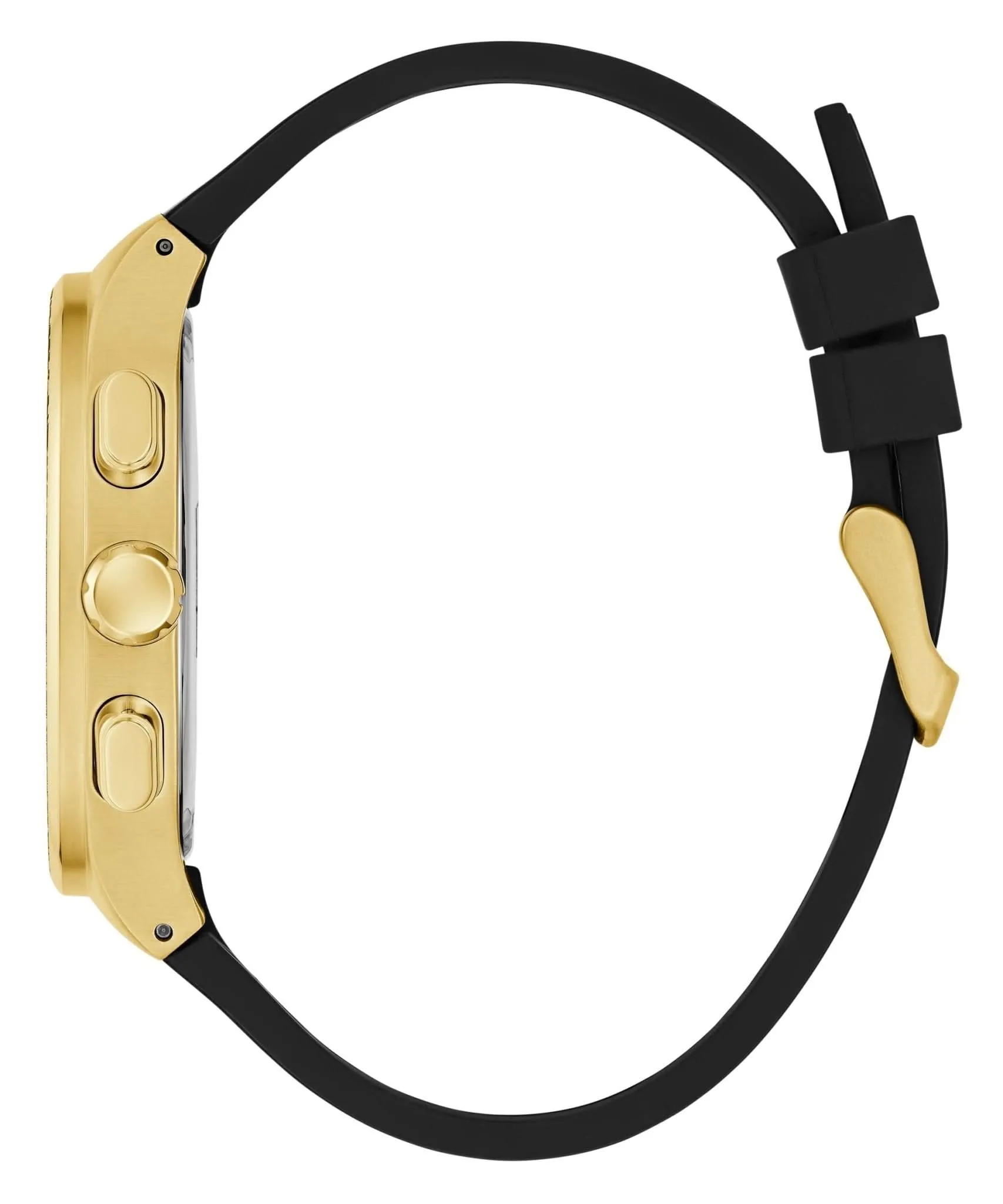 Montre Guess Gents Catrin en silicone doré GW0784G1