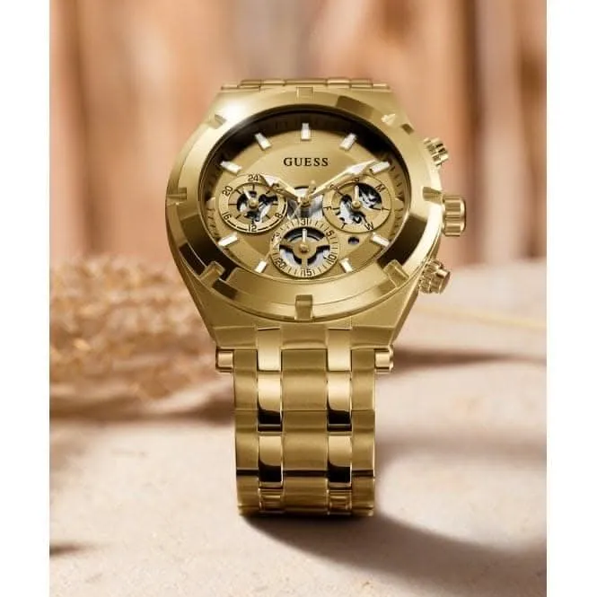 Montre Guess Gents Continental en or GW0260G4