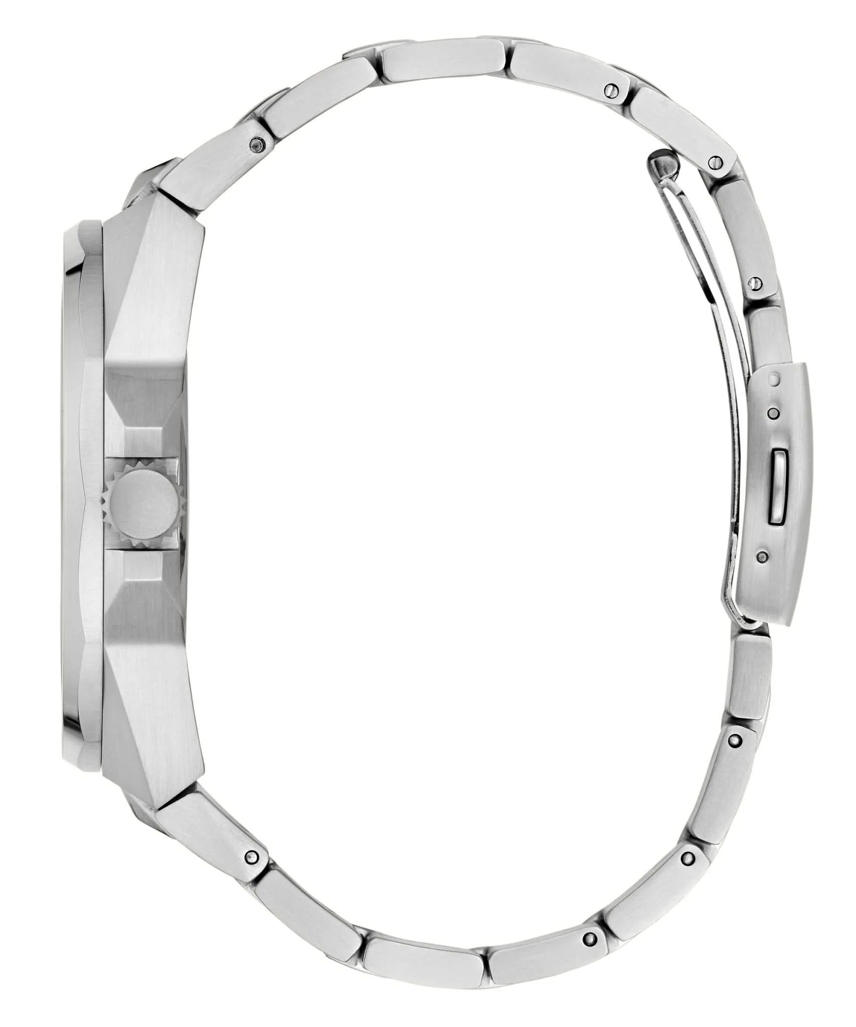 Montre Guess Gents Dashboard en acier recyclé ton argenté GW0798G1
