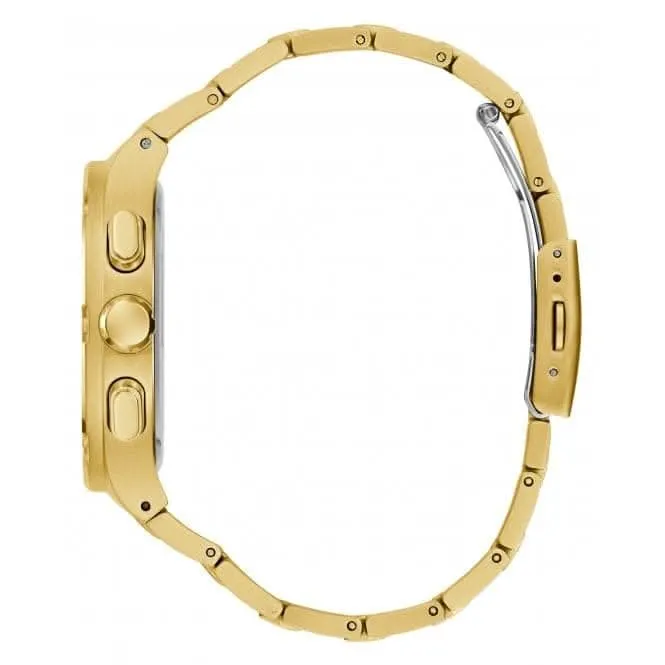 Montre Guess Gents Headline en acier inoxydable doré GW0572G2